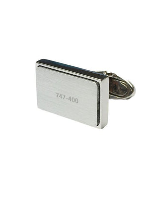 Cufflinks Crafted From a Genuine Boeing 747-400 Jet Airliner: Stylish, Chic and Adventurous - ONE BOND STREET