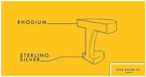 Rhodium-plated Sterling Silver Jewellery: Luxury, Exclusivity and Durability - ONE BOND STREET