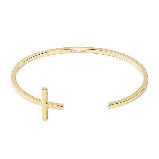 ALEXIA GOLD BANGLE - ONE BOND STREET