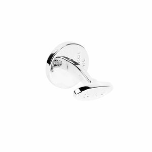 ALL SILVER CUFFLINKS - ONE BOND STREET