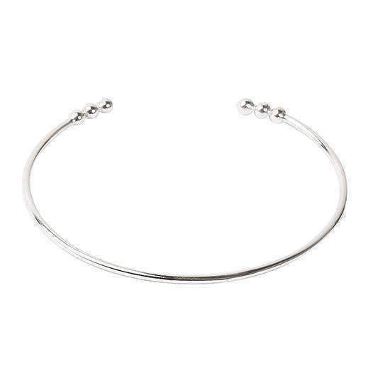 AURORA Silver Bangle - One Bond Street