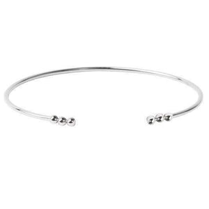 AURORA Silver Bangle - One Bond Street