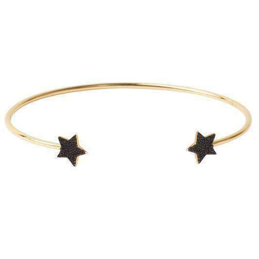 BLACK VEGA BANGLE - One Bond Street