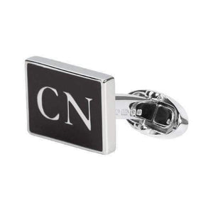SOLID STERLING SILVER CHINA CUFFLINKS - ONE BOND STREET