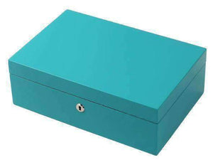 TURQUOISE WATCH BOX - ONE BOND STREET