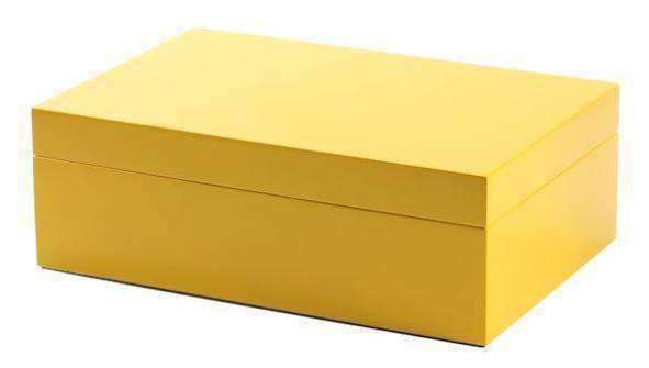 Yellow Cufflink Box - ONE BOND STREET