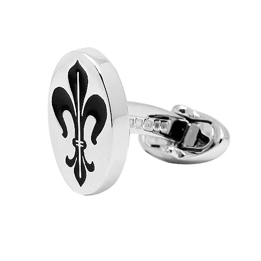 FLEUR-DE-LIS CUFFLINKS - ONE BOND STREET