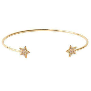 VEGA Gold Star Bangle - ONE BOND STREET