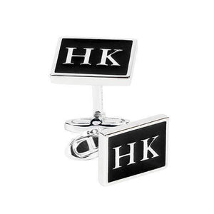 HONG KONG Silver Cufflinks - One Bond Street