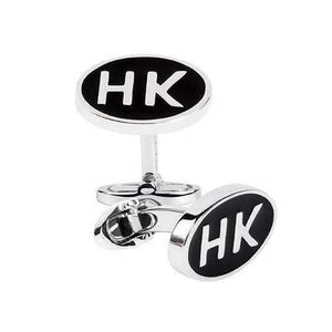 HONG KONG Silver Cufflinks - One Bond Street