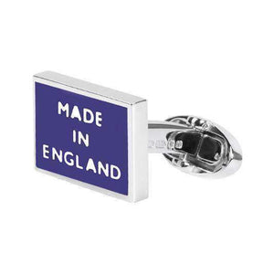 MADE IN ENGLAND Sterling Silver Cufflinks - ONE BOND STREET