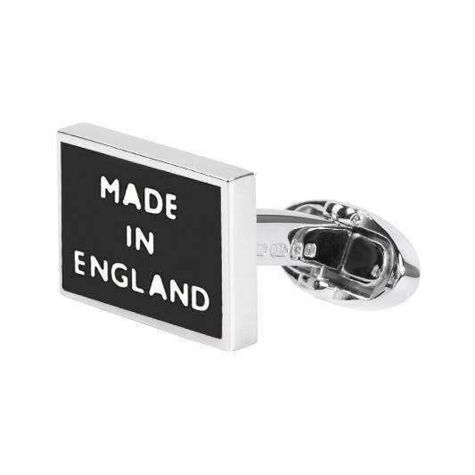 MADE IN ENGLAND Sterling Silver Cufflinks - ONE BOND STREET