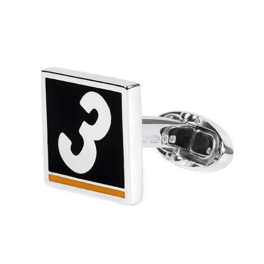 MONACO "3" RACING CUFFLINKS - ONE BOND STREET