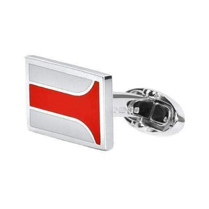 SILVER RACING CUFFLINKS - ONE BOND STREET