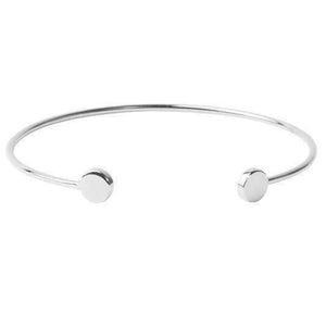 SILVER MOON BANGLE - ONE BOND STREET