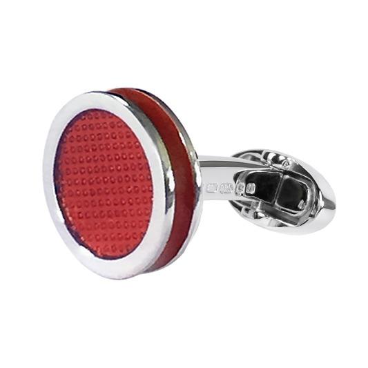 RED CUFFLINKS - ONE BOND STREET