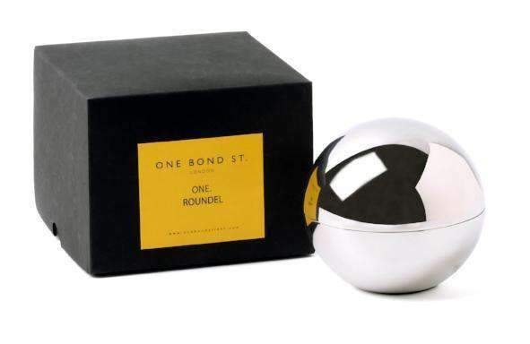 ROUNDEL SOLID SILVER CANDLE - ONE BOND STREET