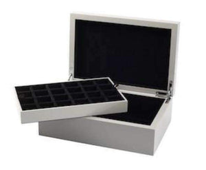 SILVER BIRCH CUFFLINK BOX SET - ONE BOND STREET