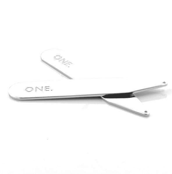 SILVER COLLAR STAYS - ONE BOND STREET