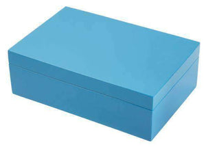 SKY BLUE CUFFLINK BOX - ONE BOND STREET