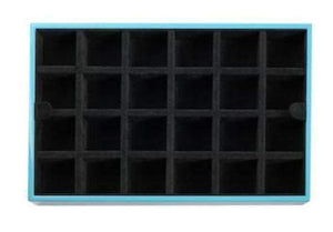SKY BLUE CUFFLINK BOX - ONE BOND STREET
