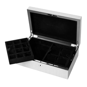 WHITE CARBON FIBRE BOX WATCH BOX - ONE BOND STREET